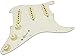 HDCustom Guitar Supply Loaded Pickguard for Stratocaster with Fender Pure Vintage '59 Pickup Set, Parchment/Aged White