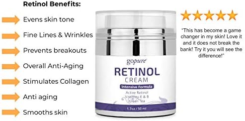 gopure retinol cream