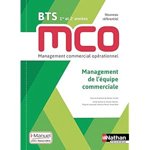 Management de l’équipe commerciale – BTS MCO 1re et 2e années
