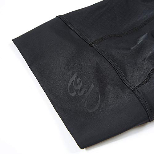 Women's Bib Shorts Tights Bicycle Pants Bicycle Pad Bicycle Clothing (Black, L) - Thumbnail 5