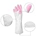 URSMART Reusable Household Gloves - Waterproof Rubber Latex Cleaning Laundry Gloves Dishwashing Gloves for Kitchen Dish Washing Laundry Cleaning (5pairs)