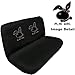 LA Auto Gear Play Girl Bunny Gem Crystal Studded Rhinestone Bling Car Truck SUV Floor Mats Bucket & Bench Seat Covers - Combo Kit Gift Set - 8PC