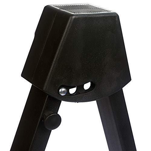GLEAM Guitar Stand - Folding A Frame for Acoustic and Electric Guitars with Guitar Strap and Picks