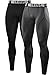 Neleus Men's 2 Pack Compression Pants Sport Tight Leggings
