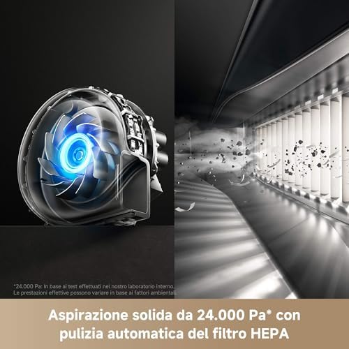 V50 Ultra Robot aspirapolvere, bianco