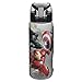Zak Designs Marvel Comics Water Bottle with Built-In Carrying Loop, Durable Water Bottle Has Wide Mouth and Break Resistant Design (25oz, Avengers, Tritan, BPA-Free)