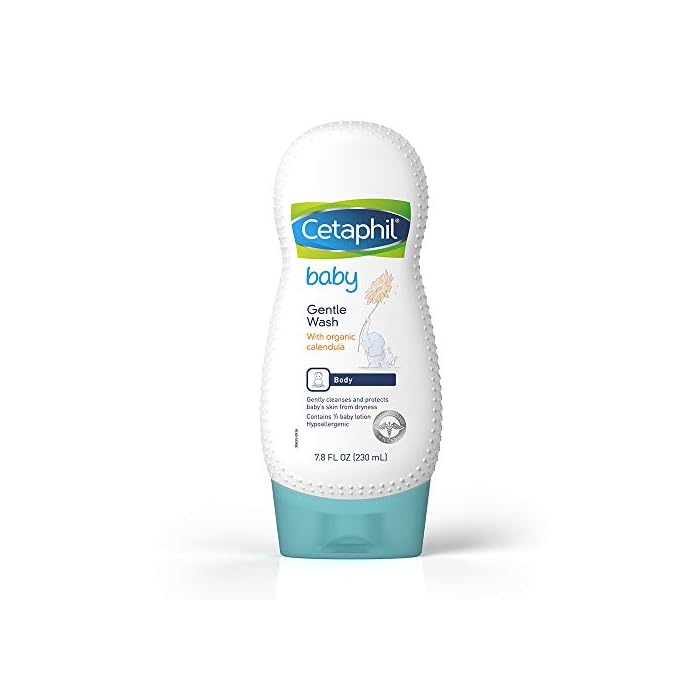 Cetaphil Baby Gentle Wash with Organic Calendula, 7.8 Oz