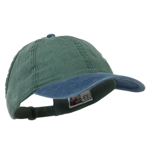 Pigment Dyed Ponytail Cap - Navy Dark Green OSFM