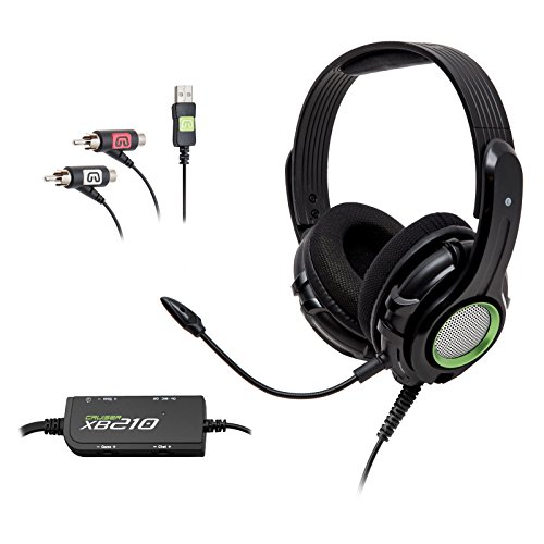 GamesterGear Cruiser XB210 2.1 Amplified Stereo Gaming Headset with Detachable Boom Microphone for XBOX 360 Console