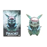 JSV-anime Alien Action Figures Pikachu Cosplay PVC Figure Collectible Model Toy (Green)