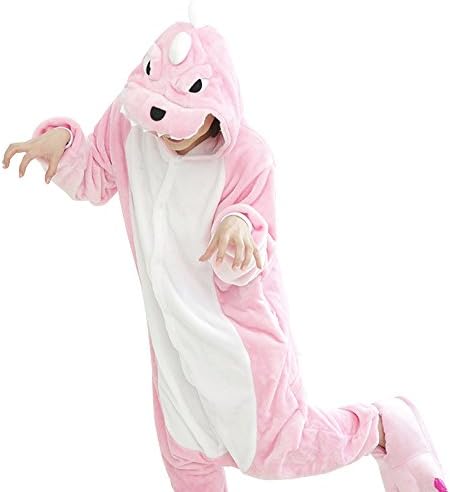 Adstry Cosplay Kigurumi Pajamas Sleepwear Costume Homewear Lounge Wear 23 Dinosaur L
