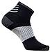 Plantar Fasciitis Sock - Compression Heel/Arch Support, Foot Sleeve, Ankle Socks (Black, 1 Pair - Medium)