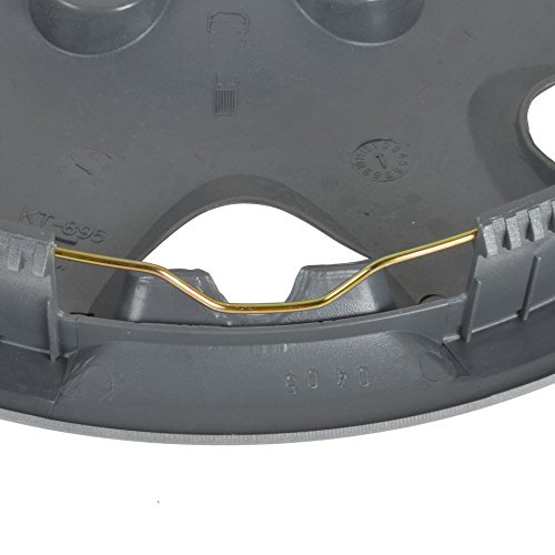 Silver Hubcaps Wheel Covers for Honda Civic 19982002 (14 inch) Four