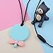 Baby Teether Toy,Silicone Teething Necklace