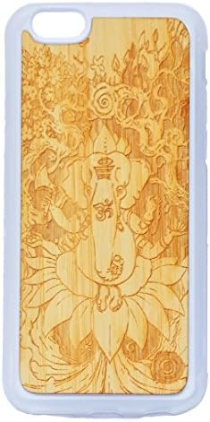 Deep Wood Mindful Handmade Natural Wood iPhone 6/6s Case Slim Clear TPU Bumber