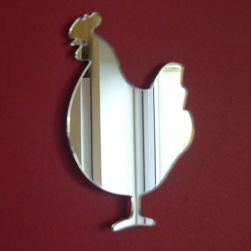 Super Cool Creations Cockerel Mirror - 60cm x 38cm