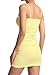 TheMogan Women's Sleeveless Spaghetti Strap Seamless Bodycon Short Mini Cami Slip Dress