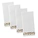 Bloomingoods Disposable Linen-Feel Guest Towels - Decorative White Hand Towels, Gold Floral Cloth-Like Paper Napkins - Case of 1000 (Bulk Packaging)