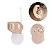 Mini Sound Amplifier, Ear Sound Enhancer, Noise Reduction, Easy to Hide and Comfortable to wear Enhanced Speech, Suitable for Adults, Elderly, Children, Left and Right Ears (2-Year Warranty)