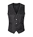 AOYOG Mens Formal Business Vest for Suit Tuxedo