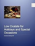 Low Oxalate for Holidays and Special Occasions