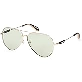 Sunglasses Adidas Originals OR 0085 28N Shiny Rose Gold/Green