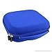 Geekria UltraShell Case Compatible with Sennheiser HD 598, HD 599, HD 595, HD 558, HD 555 Headphones, Replacement Protective Hard Shell Travel Carrying Bag with Accessories Storage (Blue)