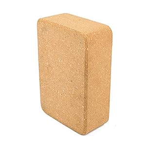 Annystore Cork Yoga Blocks 9″ x 6″ x 3″ High Density EVA Foam Blocks Wood Yoga Brick,Provides Stability and Balance