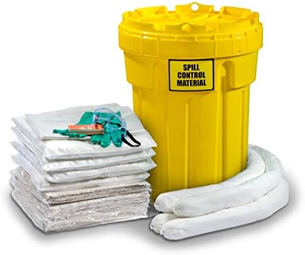 ESP SK-O30 56 Piece 30 Gallons Oil Only Absorbent Ecofriendly Spill Kit, 24 Gallons Absorbency, White