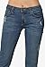 TheMogan Women's Washed Stretch Denim 32 Mid Rise Slim Boot Cut Jeans Medium 7