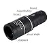 Monocular Telescope 16x52, Fdorla High Powered Monocular Scopes Dual Focus Optics Waterproof/Anti-Fog Spotting Scopes [Low-Light-Level Night Vision]For Outdoor Hiking, Hunting, Camping, Bird Watching