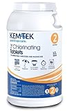 Kem-Tek 095 3-Inch Chlorinating Tablets for Pool and Spa, 9-Pound