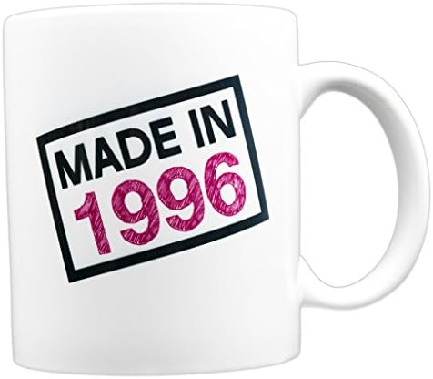 EverMug Made in 1996 - 22nd Birthday Gift Mug - 11 oz. White Coffee Mug