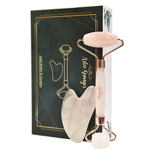 Arlee Granger Beauty Skin Care Face Roller Massager Muscle Relaxing Massager for Face, Eyes, Neck, Body Muscle Relaxing and Relieve Fine Lines and Wrinkles - Pink