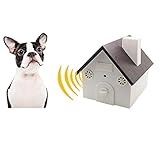NEW MODEL!Outdoor Bark Controller,Stop Dog Barking,No Barking Tool for dogs Battery Operated (black)