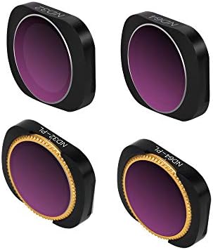 For DJI OSMO POCKET Diadia MCUV/CPL/ND4//ND8/ND16/ND32/ND64 Camera Lens Filters (ND32+ND64+ND32-PL+ND64-PL)