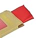 Moda Di Raza Red Pocket Squares For Men, Hanky Satin Finish, Handkerchief for Men, Pañuelos Para Hombres, For Formal Suit Wedding