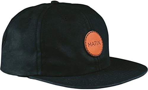 Matix Mens Weather Man Adjustable Hat/Cap One Size Black
