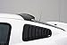 GT STYLING GT4812S Smoke Louvered Quarter Window Cover