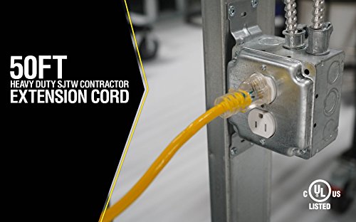 Yellow Jacket 50-Foot Extension Cord - Image 2
