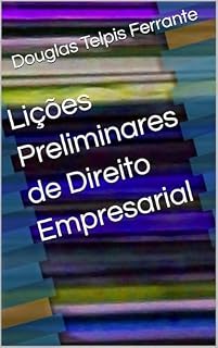 Livro Lições Preliminares de Direito Empresarial