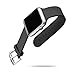 Sport Band for Apple Watch 38mm, Alritz Soft Silicone iWatch Band Replacement Strap with Quick Release Buckle for Apple Watch Nike+, Series 2, Series 1, Sport, Edition, Black