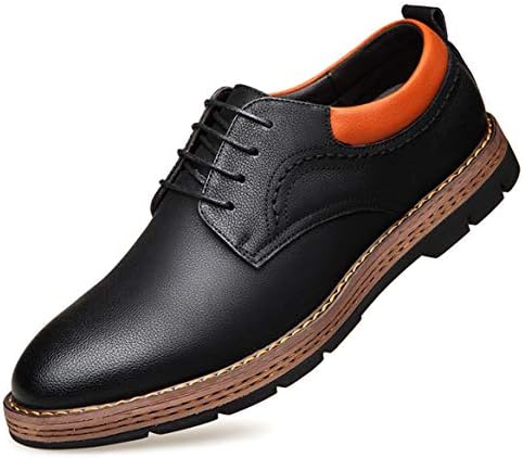 GanQuan2018 Men's Oxfords Wingtip Modern Fashion Yellow Spring Dress Shoes