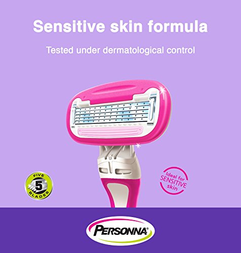 Personna Women S 5 Blade Disposable Shaving Razors Pack Of 9