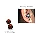 Teleson In-Earbuds Earphone Headphones with Mic Stereo Bass with 3.5mm headset MK801 (Gun metal)