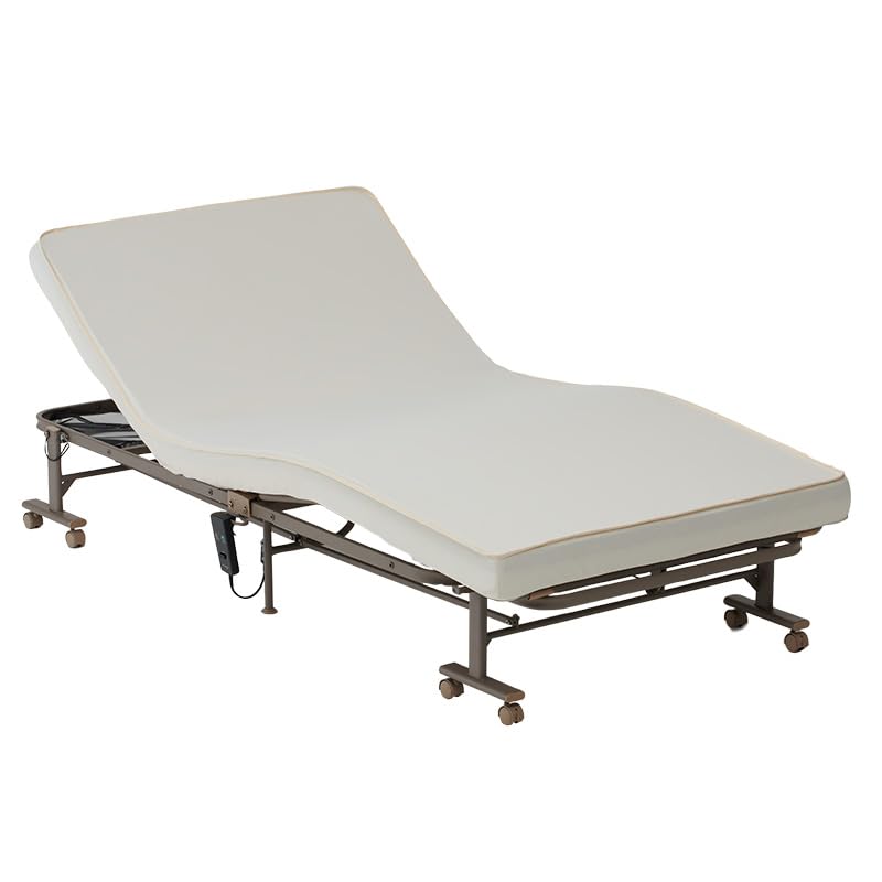 アテックス ATEX 収納式 電動リクライニングベッド AX-BE560 電動ベッド シングル 折りたたみベッド 電動 1モーター商品画像