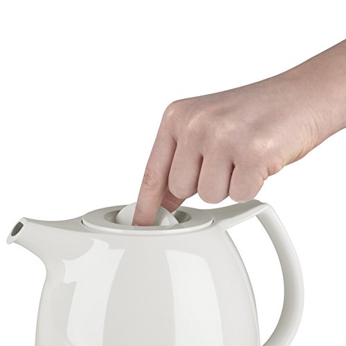 Emsa ELLIPSE 503692 Thermos Jug with Tea Filter 1.0 L White - Thumbnail 7