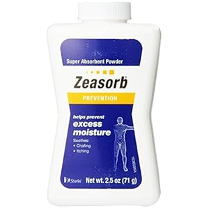 Zeasorb Prevention Super Absorbent Powder, Foot Care, 2.5-Ounce Bottle by Zeasorb