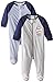 Gerber Baby Boys 2-Pack Sleep 'N Play Baseball 0-3 Months
