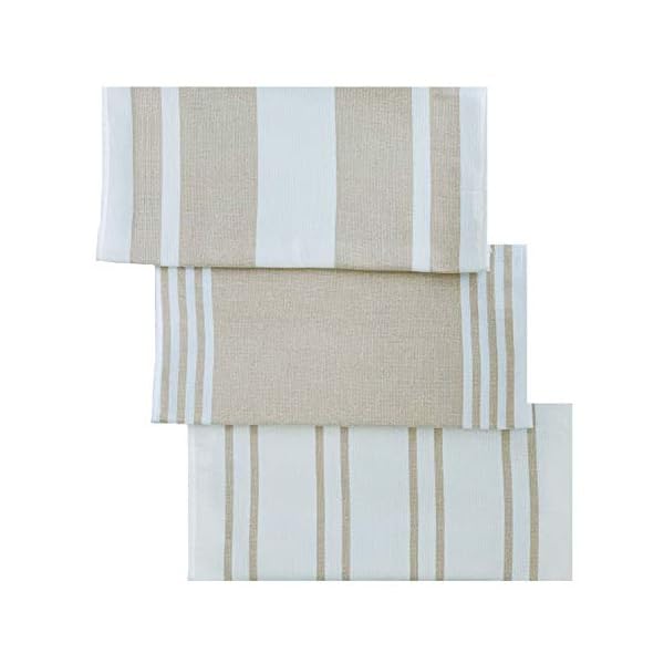 The Accented Co. Kitchen Towels, Set of 3 Thick, Absorbent, Fast